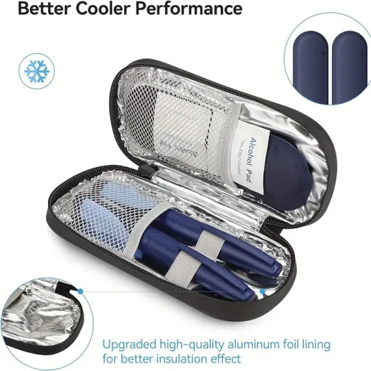 💊 Portable Insulin Cooling Box – Stay Chill & Travel Easy! ✈️❄️