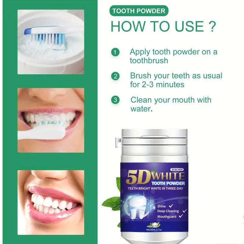 💎 "Luxury Herbal Teeth Whitening  – Safe, Natural & Deep Cleaning